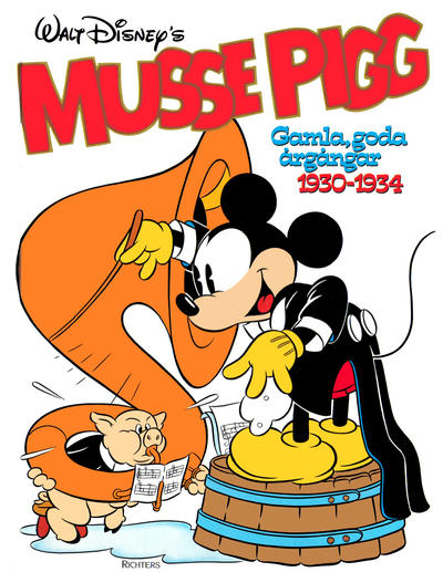 Cover for Musse Pigg Gamla goda årgångar 1930–1934 (Richters Förlag AB, 1986 series) 