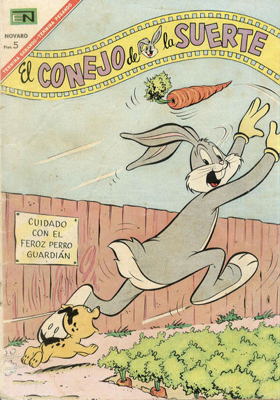 Cover for El Conejo de la Suerte (Editorial Novaro, 1950 series) #266