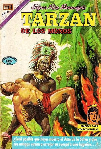 Cover for Tarzán (Editorial Novaro, 1951 series) #257