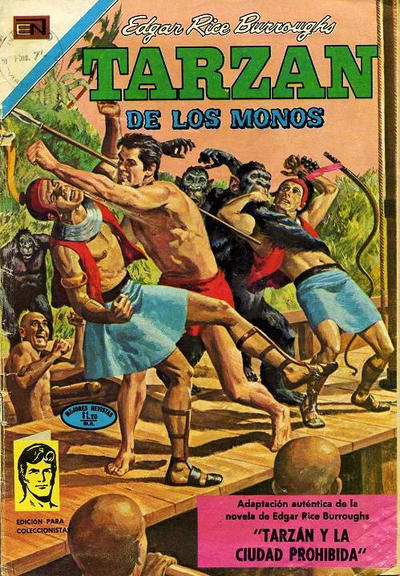 Cover for Tarzán (Editorial Novaro, 1951 series) #278