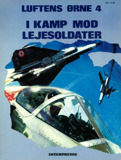 Cover for Luftens Ørne (Interpresse, 1971 series) #4 - I kamp mod lejesoldater