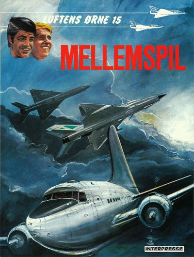 Cover for Luftens Ørne (Interpresse, 1971 series) #15 - Mellemspill