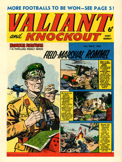 Cover for Valiant and Knockout (IPC, 1963 series) #11 May 1963