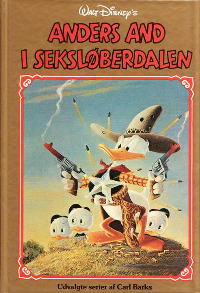 Cover for Anders And - Udvalgte serier af Carl Barks [Guldbog] (Egmont, 1984 series) #11
