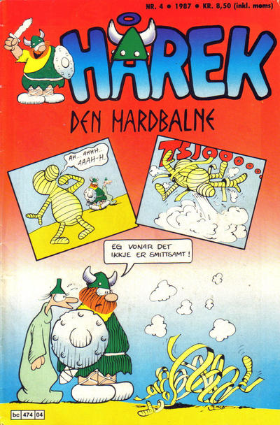 Cover for Hårek (Semic, 1986 series) #4/1987