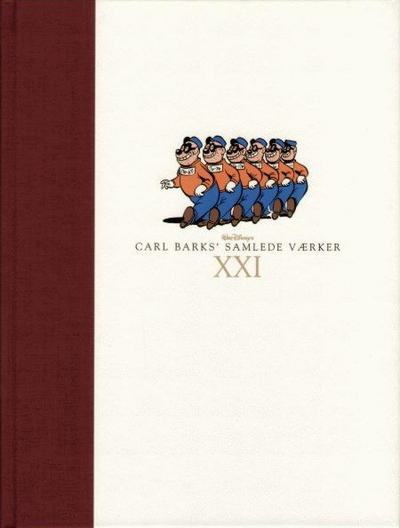 Cover for Carl Barks' Samlede Værker (Egmont, 2005 series) #21