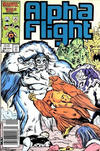 Cover Thumbnail for Alpha Flight (1983 series) #38 [Newsstand]
