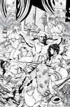 Cover Thumbnail for 1001 Arabian Nights: The Adventures of Sinbad (2008 series) #2 [Black and White Variant - Sean Shaw]