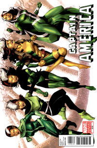 Cover for Captain America (Marvel, 2005 series) #618 [X-Men Evolutions Variant Cover]