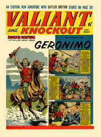 Cover for Valiant and Knockout (IPC, 1963 series) #10 August 1963