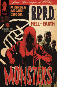 Cover Thumbnail for B.P.R.D. Hell on Earth: Monsters (Dark Horse, 2011 series) #1 [Francesco Francavilla Cover]