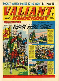 Cover for Valiant and Knockout (IPC, 1963 series) #31 August 1963