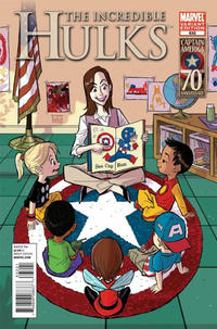Cover Thumbnail for Incredible Hulks (Marvel, 2010 series) #632 [Bobby Rubio I Am Captain America Variant Cover ]