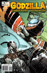 Cover Thumbnail for Godzilla: Gangsters and Goliaths (IDW, 2011 series) #2 [CVR B Ponticelli Variant]