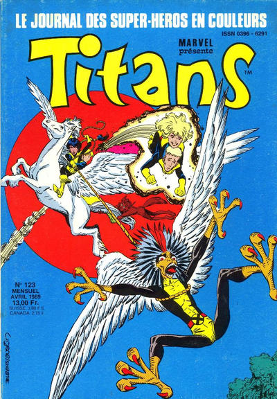 Cover for Titans (Semic S.A., 1989 series) #123