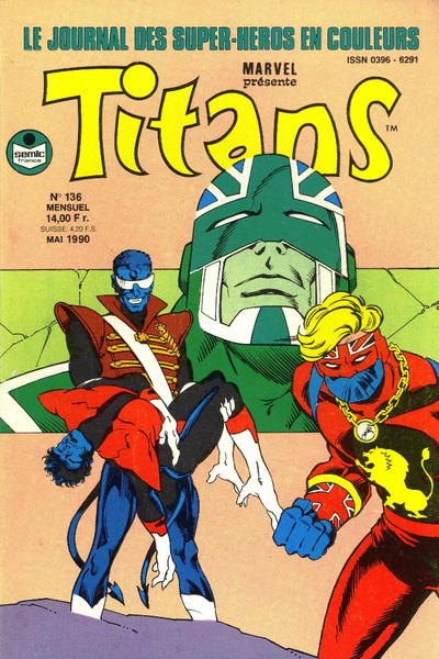Cover for Titans (Semic S.A., 1989 series) #136