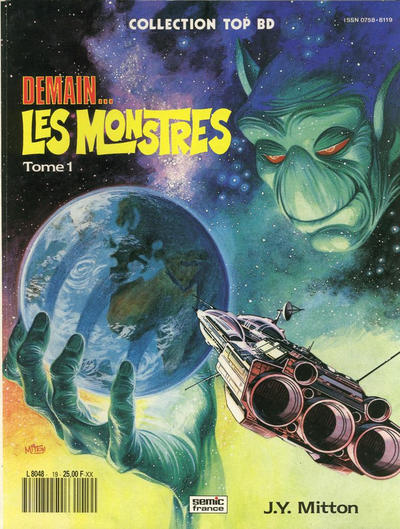 Cover for Top BD (Semic S.A., 1989 series) #19 - Demain... les monstres