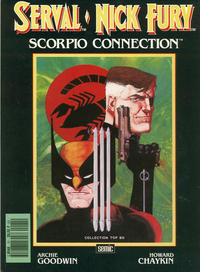 Cover for Top BD (Semic S.A., 1989 series) #21 - Serval/Nick Fury - Scorpio Connection