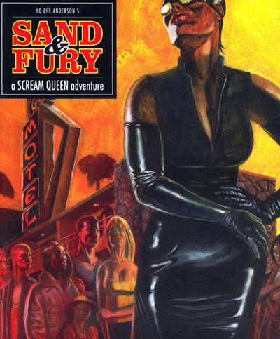 Cover for Sand & Fury: A Scream Queen Adventure (Fantagraphics, 2010 series) 