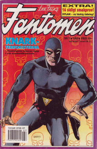 Cover for Fantomen (Semic, 1958 series) #7/1993