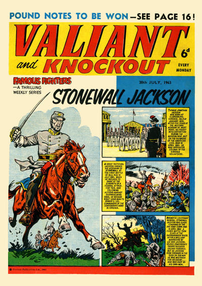 Cover for Valiant and Knockout (IPC, 1963 series) #20 July 1963