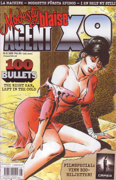 Cover for Agent X9 (Egmont, 1997 series) #8/2009