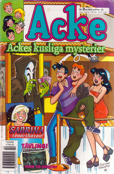 Cover for Acke (Egmont, 1997 series) #2/2002