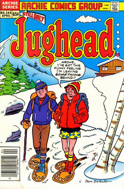 Cover for Jughead (Archie, 1965 series) #345