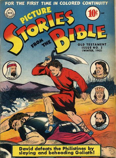 Cover for Picture Stories from the Bible Old Testament (DC, 1942 series) #2