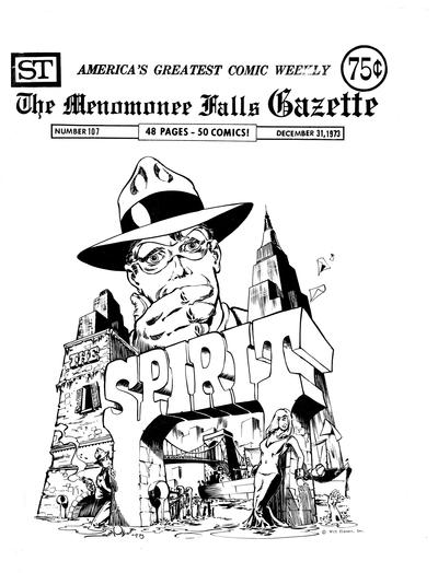 Cover for The Menomonee Falls Gazette (Street Enterprises, 1971 series) #107