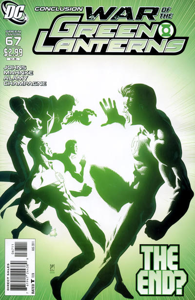 Cover for Green Lantern (DC, 2005 series) #67 [Direct Sales]