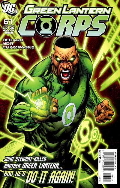 Cover for Green Lantern Corps (DC, 2006 series) #61