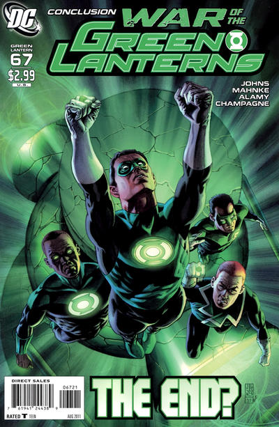 Cover for Green Lantern (DC, 2005 series) #67 [J. G. Jones Cover]