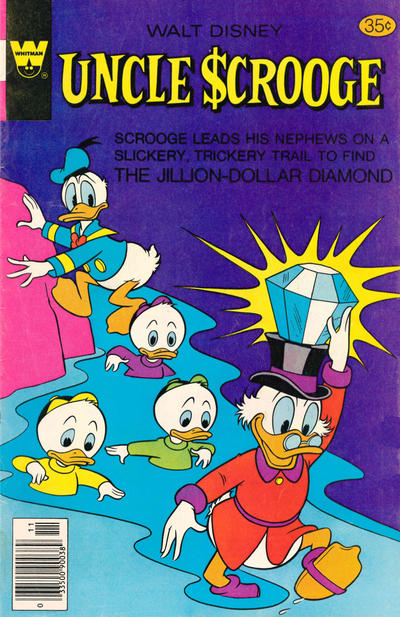 Cover for Walt Disney Uncle Scrooge (Western, 1963 series) #158 [Whitman]