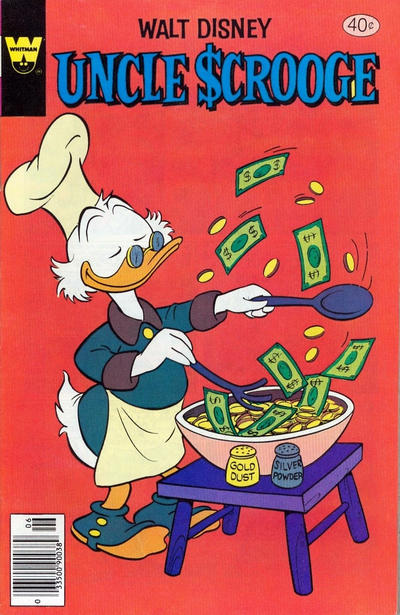 Cover for Walt Disney Uncle Scrooge (Western, 1963 series) #165 [Whitman]