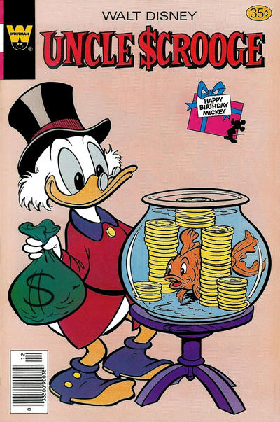 Cover for Walt Disney Uncle Scrooge (Western, 1963 series) #159 [Gold Key]