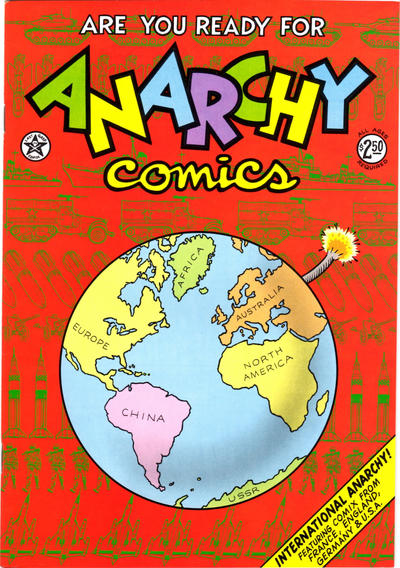 Cover for Anarchy Comics (Last Gasp, 1978 series) #1 [3rd printing (1988)]