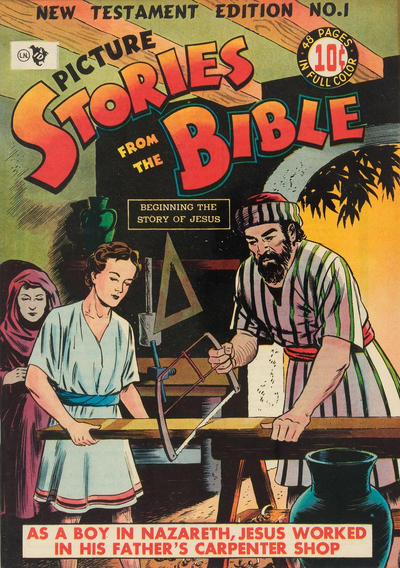 Cover for Picture Stories from the Bible New Testament (EC, 1946 series) #1 [2nd]