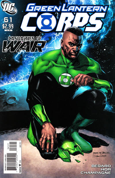 Cover for Green Lantern Corps (DC, 2006 series) #61 [Rags Morales Cover]