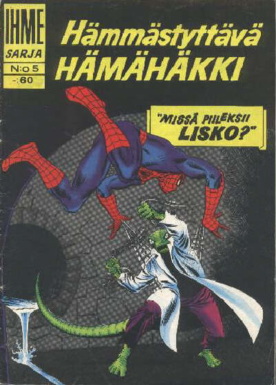 Cover for Ihmesarja (Kuvajulkaisut, 1967 series) #5