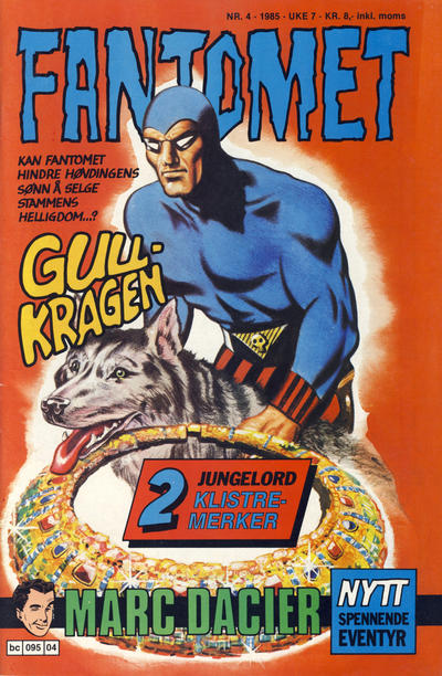 Cover for Fantomet (Semic, 1976 series) #4/1985