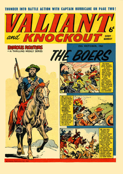 Cover for Valiant and Knockout (IPC, 1963 series) #19 October 1963