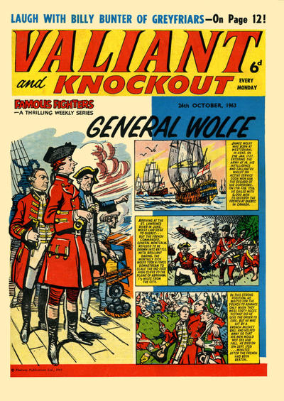 Cover for Valiant and Knockout (IPC, 1963 series) #26 October 1963