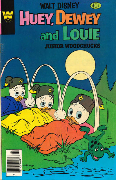 Cover for Walt Disney Huey, Dewey and Louie Junior Woodchucks (Western, 1966 series) #56 [Whitman]