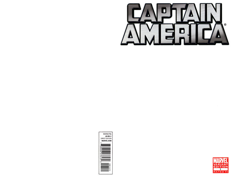 Cover for Captain America (Marvel, 2011 series) #1 [Blank Variant]