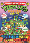 Cover for Teenage Mutant Hero Turtles postertidning (Atlantic Förlags AB; Pandora Press, 1991 series) #1/1991