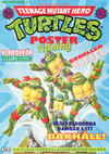 Cover for Teenage Mutant Hero Turtles postertidning (Atlantic Förlags AB; Pandora Press, 1991 series) #4/1991