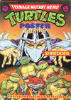 Cover for Teenage Mutant Hero Turtles postertidning (Atlantic Förlags AB; Pandora Press, 1991 series) #6/1991