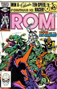 Cover for Rom (Marvel, 1979 series) #24 [Direct]