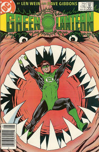 Cover Thumbnail for Green Lantern (DC, 1960 series) #176 [Newsstand]